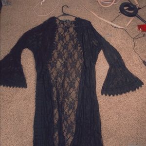 Black Lacey Shaw/jacket 🤷🏽‍♀️